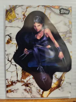 X-23 2025 Topps Marvel Comic Book Heroes 1975 card #57 - Image 3