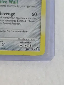 Bastiodon 💥 21/123 Holo Rare Pokemon Card Mysterious Treasures 2007 TCG Rare - Image 4