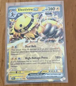 Pokemon Ex 5 Card Lot 2025: Mega Abomasnow Electrivire Oricorio Rabsca - Image 4