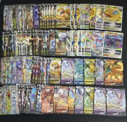 200 Lot Pokemon TCG Chinese Card RR RRR Vmax Charizard Sylveon Flareon A8 FI38 - Image 1