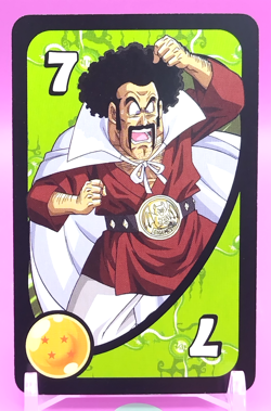 Mr. Satan/ Dragon Ball Z Card Game UNO Special Rules Japanese Toei Anime GR - Image 1