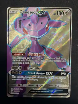Genesect GX (Full Art) 204/214 SM - Lost Thunder Ultra Rare Pokemon Card - Image 1