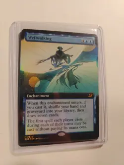 M 0330 Weftwalking FOIL EXTENDED ART Edge of Eternities MTG Card EOE Enchantment - Image 1