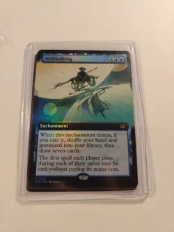 M 0330 Weftwalking FOIL EXTENDED ART Edge of Eternities MTG Card EOE Enchantment - Image 4