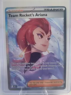 Team Rockets Ariana Holo Card Destined Rivals Series 237/182 MINT! - Image 1
