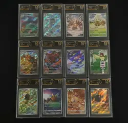 12 Lot OCD 10 Pokemon TCG Chinese Card AR Art Rare yveltal minior pyroar FI38 - Image 1