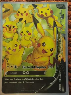 Pikachu V-Union [Set of 4] SWSH: Sword & Shield Promo Cards Holo - Image 3