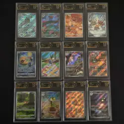 12 Lot OCD 10 Pokemon TCG Chinese Card AR Art Rare Frigibax lunatone FI38 - Image 1