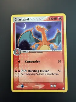 Pokemon TCG Charizard EX Power Keepers Holo Card 6/108 Rare - Image 1