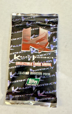 Topps Killer Instinct Collectible Card Game 12-Card Booster Pack - Image 1