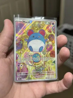 Marill 232/217 Illustration Rare Pokemon Card Ascended Heroes PSA 10 Candidate - Image 2