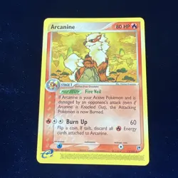 Arcanine 15/100 Ex Sandstorm Pokemon Card E Series Rare Non-Holo - Image 1