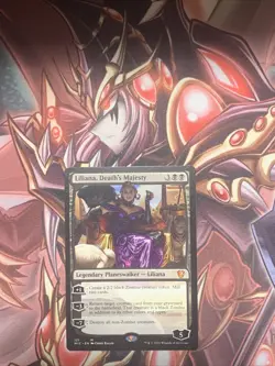 #121 Liliana, Death's Majesty MTG Commander: Innistrad: Midnight Hunt (b1) - Image 1
