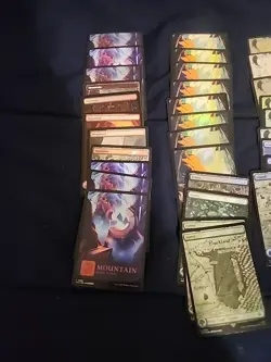 Magic The Gathering Assorted Full Art Lands (100 Count) - Image 1