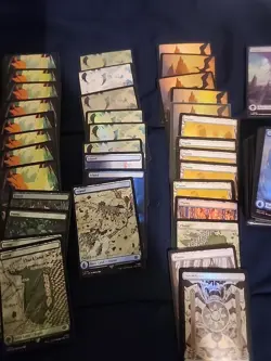 Magic The Gathering Assorted Full Art Lands (100 Count) - Image 2