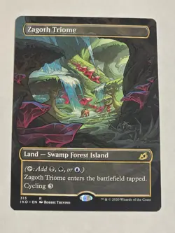 🔥 Zagoth Triome (Showcase) Ikoria: Lair of Behemoths Regular - NM/M!! - Image 1