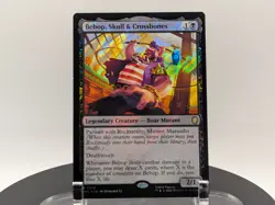 MTG Bebop Skull & Crossbones SURGE FOIL #15 TMNT Commander Rare NM - Image 1