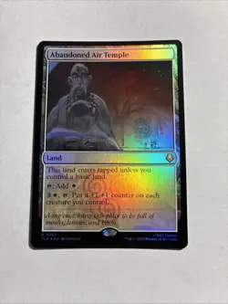 Abandoned Air Temple - Avatar: The Last Airbender Foil MTG Plus Bonus Rare!!! - Image 1
