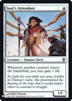 MTG Soul's Attendant ** The List ** English - Image 1