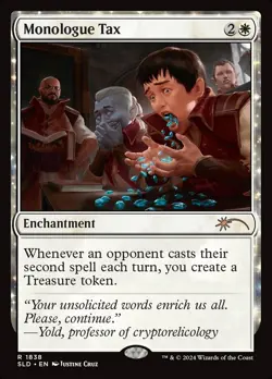 MTG Monologue Tax ** Secret Lair Drop ** English - Image 1