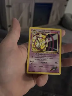 Pokemon TCG Sabrina's Kadabra Gym Challenge 58, Regular Unlimited Uncommon Card - Image 1