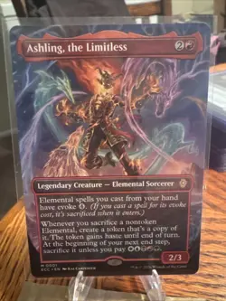 Ashling, the Limitless (Borderless) Commander: Lorwyn Eclipsed Regular - Image 1