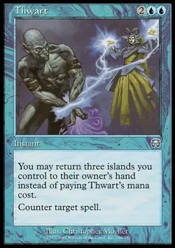 Thwart x1 1x Mercadian Masques NM MTG - Image 1