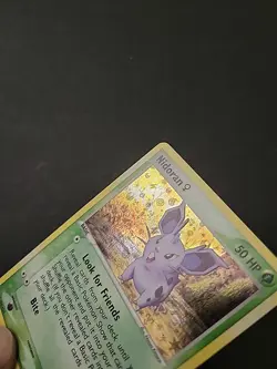 LP Pokemon TCG Card English ex Fire Red Leaf Green Nidoran 70/112 Reverse Holo - Image 3