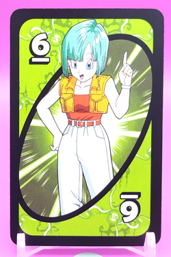 Bulma/ Dragon Ball Z Card Game UNO Special Rules Japanese Toei Anime GR a - Image 1