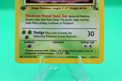 1999 WOTC POKEMON FOSSIL 1ST EDITION MUK 13/62 HOLO RARE LP - Image 4