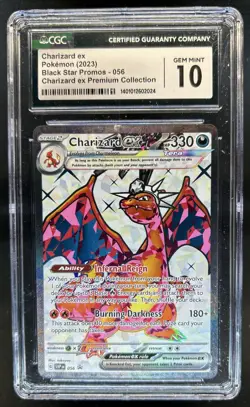 2023 Pokemon SV Black Star Promos - SVP EN Charizard ex #056 CGC 10 - Image 1