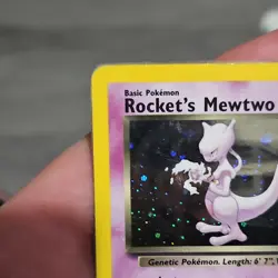 Pokemon Rocket's Mewtwo Best of Promo Reverse Holo 008/009 Basic 70 HP Card - Image 2