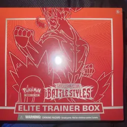 Pokemon TCG Sword & Shield 5 Battle Styles Elite Trainer Box Card Game 820650808357 - Image 1