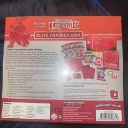 Pokemon TCG Sword & Shield 5 Battle Styles Elite Trainer Box Card Game 820650808357 - Image 2