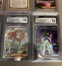 8 CARD PSA and CGC Japanese Pokemon Lot - FULL ART SIR TAG TEAM GX+ More! - Image 4