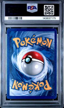 1999 POKEMON BASE SET UNLIMITED #7 HITMONCHAN-HOLO PSA 7 - Image 2