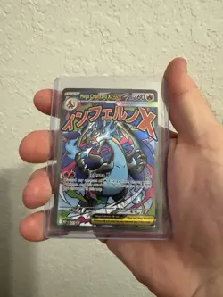 Pokemon TCG Phantasmal Flames UPC Mega Charizard X ex #23 Black Star Promo - Image 3