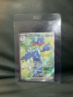 Pokemon TCG Quaquaval ex Full Art Ultra Rare Paldea Evolved 235/193 - Image 1