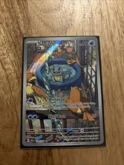 Pokemon Stellar Crown Squirtle IR 148/142 English - Image 1