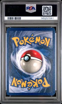 1999 POKEMON FOSSIL #19 DRAGONITE PSA 7 - Image 2