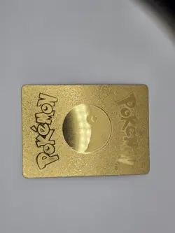 2020 POKEMON CHARIZARD OX GOLD FOIL TRADING CARD - Image 2