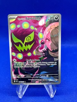 Pokemon Ascended Heroes Cynthia’s Spiritomb 244/217 Illustration Rare IR NM - Image 1