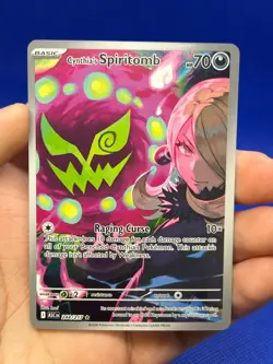 Pokemon Ascended Heroes Cynthia’s Spiritomb 244/217 Illustration Rare IR NM - Image 2
