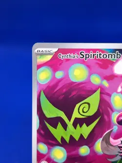 Pokemon Ascended Heroes Cynthia’s Spiritomb 244/217 Illustration Rare IR NM - Image 3