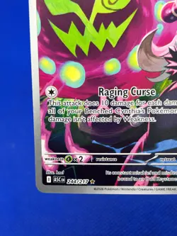 Pokemon Ascended Heroes Cynthia’s Spiritomb 244/217 Illustration Rare IR NM - Image 5