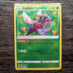 Radiant Tsareena 016/195 Silver Tempest Pokemon Pokemon Card English Near Mint - Image 2