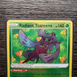 Radiant Tsareena 016/195 Silver Tempest Pokemon Pokemon Card English Near Mint - Image 3