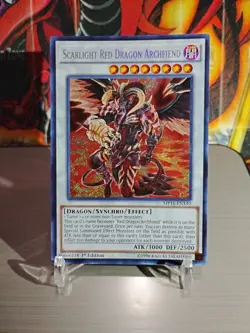 Yu-Gi-Oh! Scarlight Red Dragon Archfiend MP16-EN140 Secret Rare NM - Image 2
