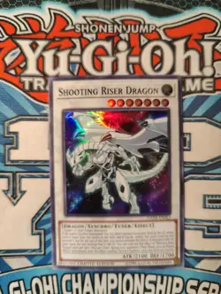 Yugioh SHOOTING RISER DRAGON DANE SUPER LIMITED NM - Image 1