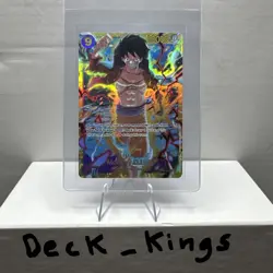 Monkey D Luffy OP09-119 SEC Full Art Holo Foil Japanese One Piece TCG NM - Image 1
